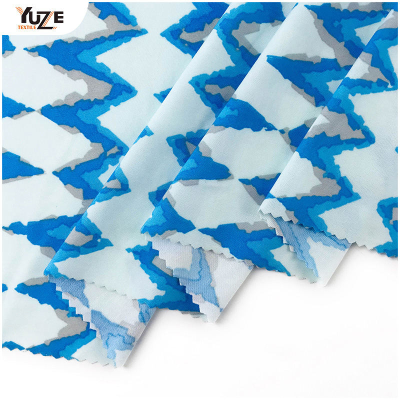 YZS20-391-3 fdy spandex print