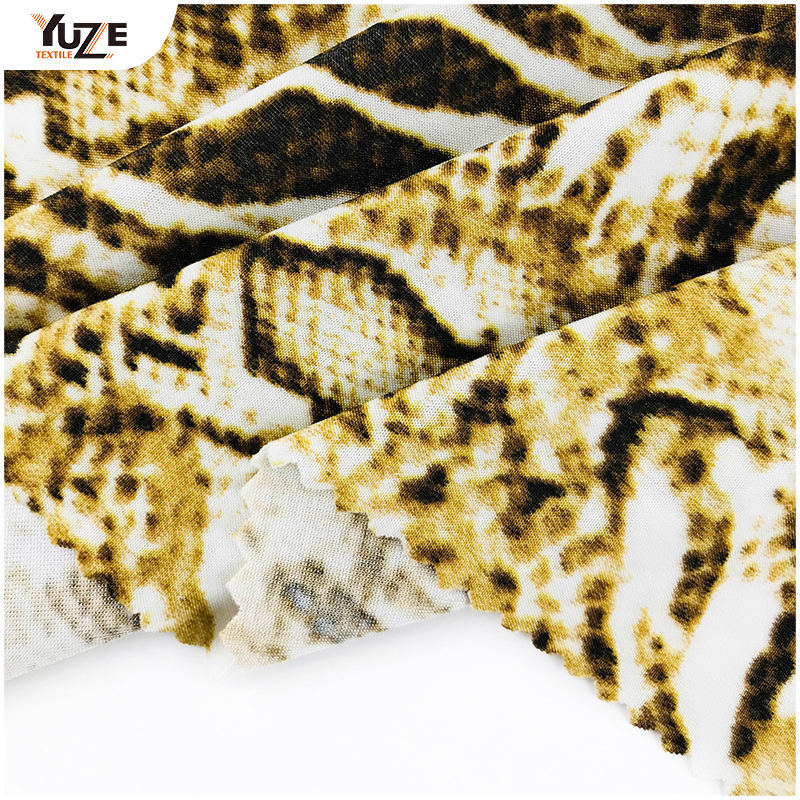 YZS20-421 fdy spandex print