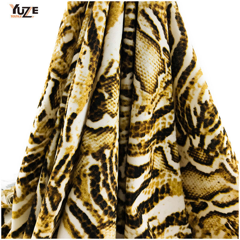 YZS20-421 fdy spandex print