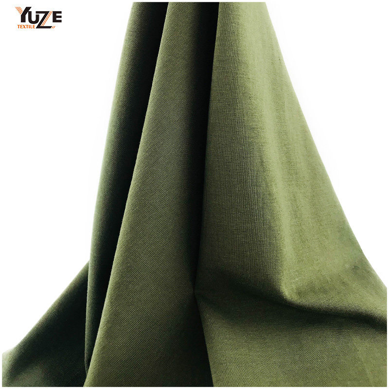 YZK-080029 40S CTN Span Jersey met enzym wassen Cool Touch