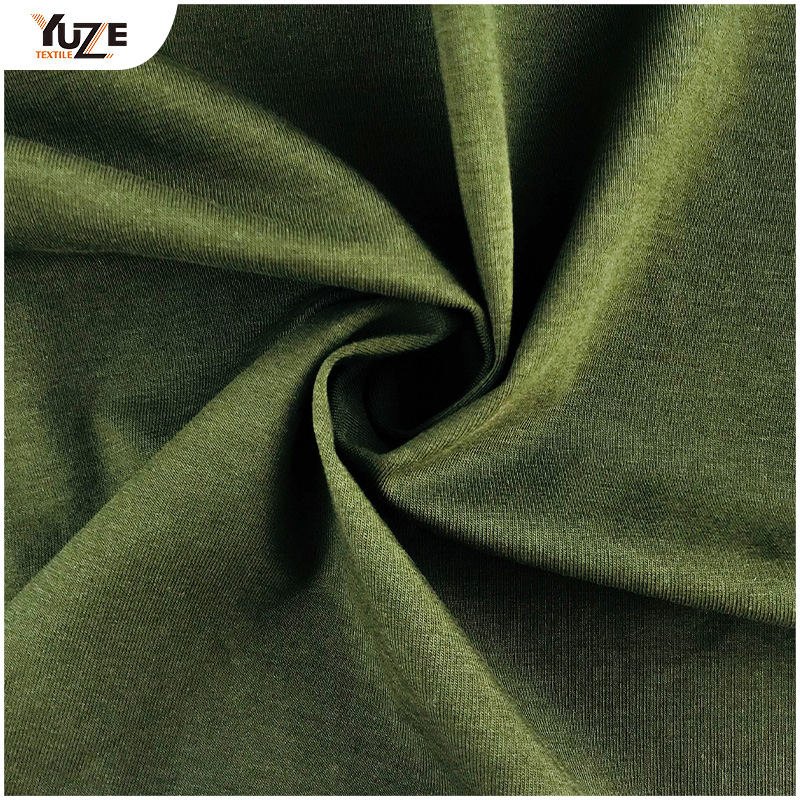 YZK-080029 40S CTN Span Jersey met enzym wassen Cool Touch