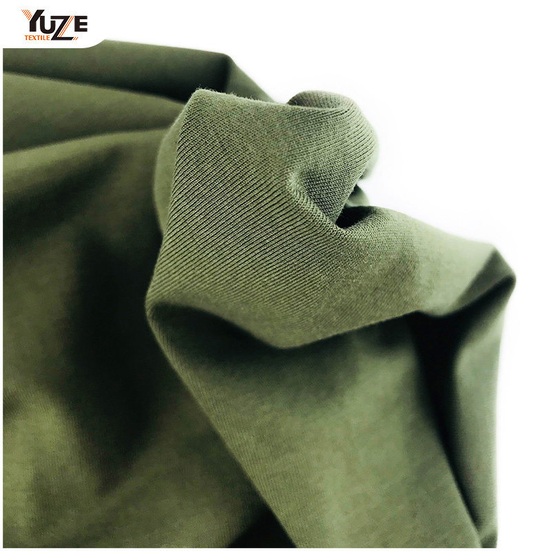 YZK-080029 40S CTN Span Jersey met enzym wassen Cool Touch