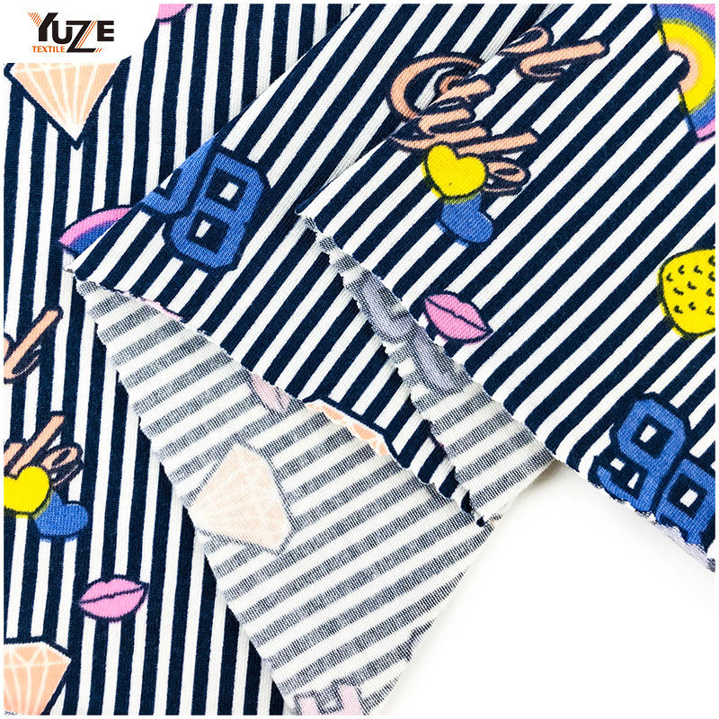 YZS18-268 Poly Spun Jersey Print