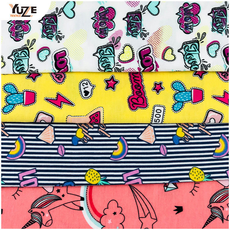 YZS18-273 Poly Spun Jersey Print