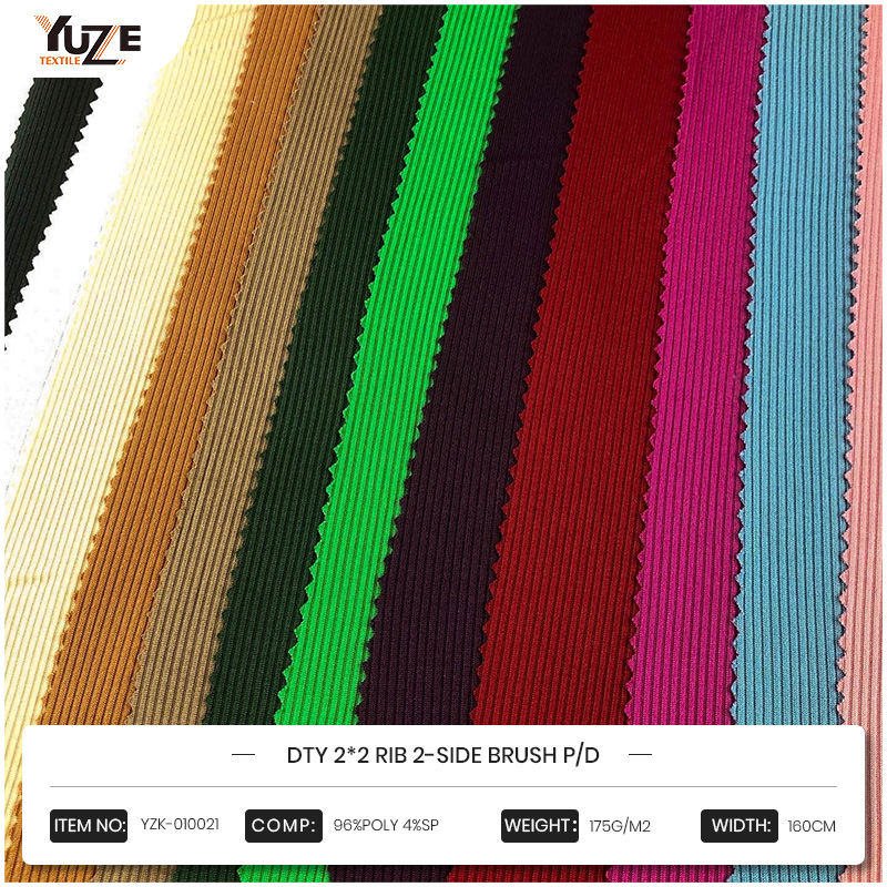 YZK-010021 DTY 2*2 RIB 2-SIDE BOORD P/D