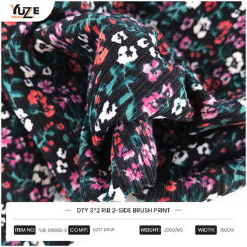 YZK-010055-6 DTY 3*2 RIB 2-SIDE BOORD PRINT YZK-010055-6 DTY 3*2 RIB 2-SIDE BOORD PRINT