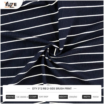 YZK-010055-9 DTY 3*2 RIB 2-SIDE BOORD PRINT YZK-010055-9 DTY 3*2 RIB 2-SIDE BOORD PRINT