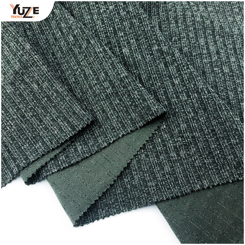 YZK-020067-3 T/R Angora Hacci Rib Borstel