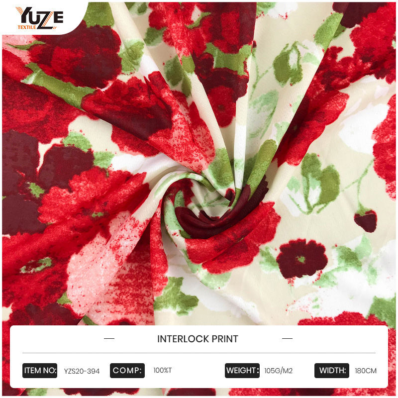 YZS20-394 Interlock-print