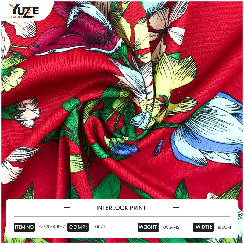 YZS20-405-7 Interlock-print