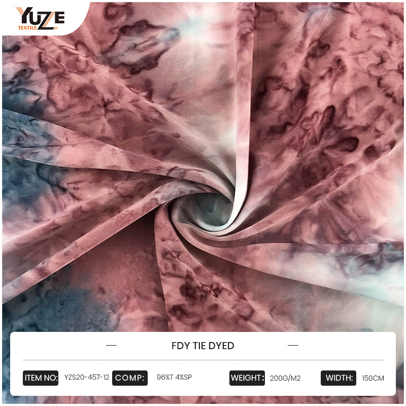 YZS20-457-12 FDY Tie geverfd