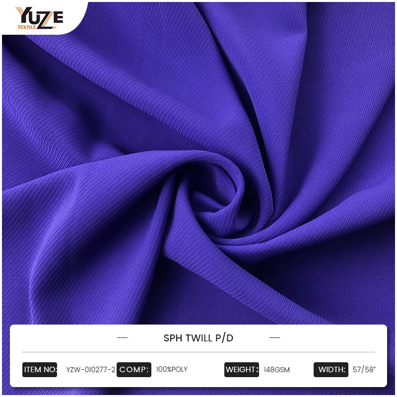 YZW-010277-2 sph twill p/d