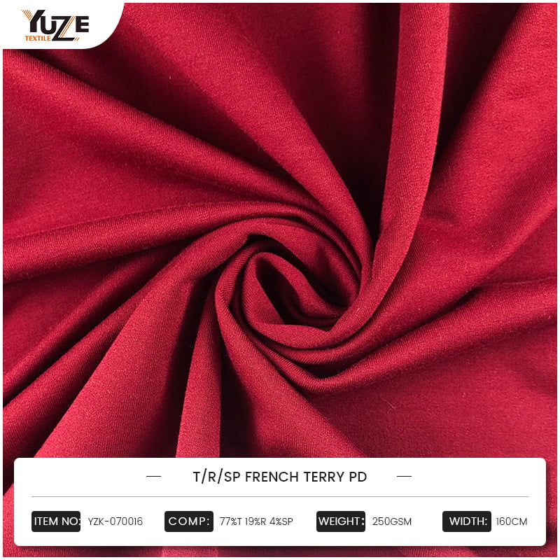 YZK-070016 T/R/SP Franse Terry PD