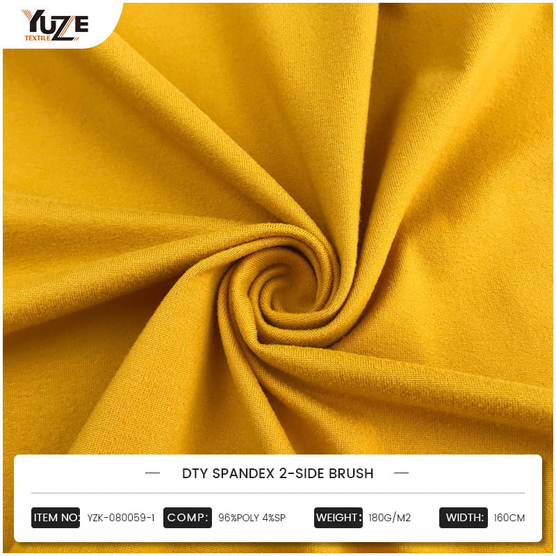 YZK-080059-1 DTY Spandex 2-zijde borstel