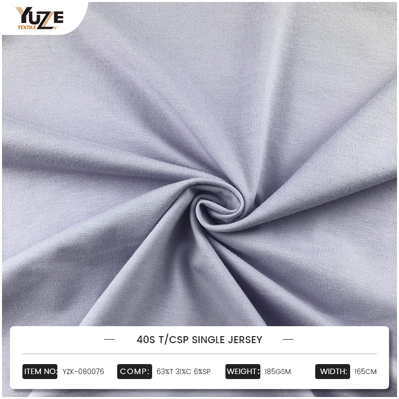 YZK-080076 40S T/CSP Single Jersey