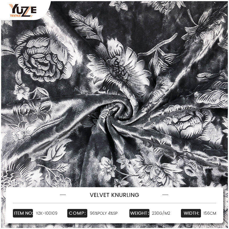 Velvet Knurling -stof heeft uitstekende slijtvastheid en rimpelweerstand