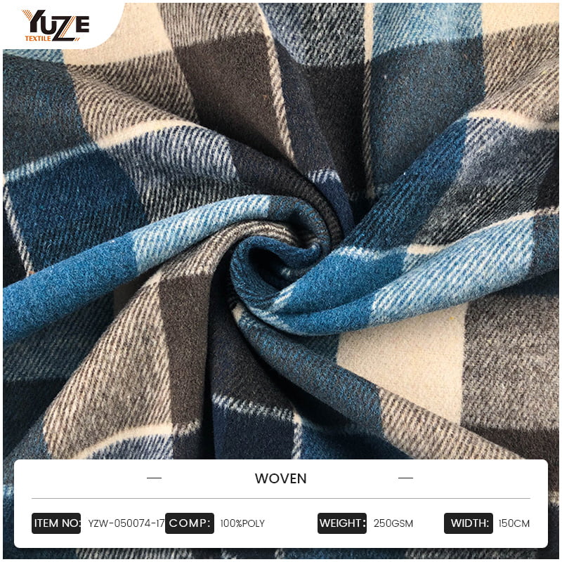 Gids voor geweven stoffen: polyester, rayon, crêpekatoen en flanel